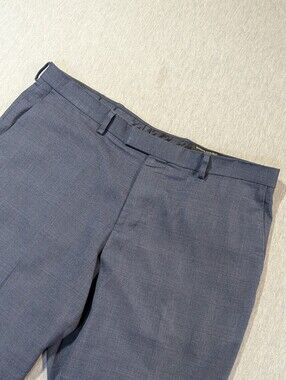 Banana Republic Slim Fit Dress Pants Men's 35 X 30 Blue